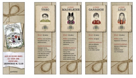 Escuela de Frikis personajes excentricos