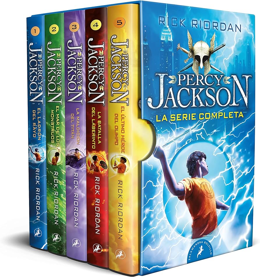 Saga Percy Jackson y los dioses del Olimpo